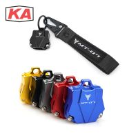 ❏❣ For Yamaha MT07 MT-07 MT 07 CNC Key Cover Case Shell Protection Embroidery Keyring Keychain Key Chain Motorcycle Accessories