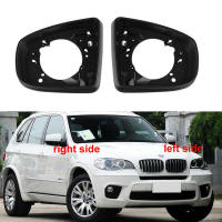 สำหรับ BMW X5 E70 X6 E71 2008 2009 2010 2011 2012กระจกมองข้างกระจกมองหลังที่อยู่อาศัยกรอบปกแทนที่ด้านนอกย้อนกลับตัด