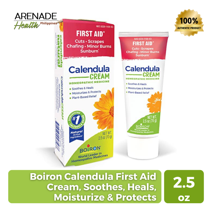Boiron Calendula First Aid Cream, Soothes, Heals, Moisturize & Protects