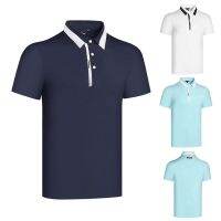 2023 summer new Titleist golf clothing mens short-sleeved t-shirt polo shirt sports golf clothes casual loose ball clothing USA New J.LINDEBERG¯MALBON¯Scotty CameronˉHONMA¯Titleist¯PEARLY GATES