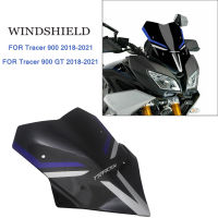 รถจักรยานยนต์กระจกกระจก D Eflectors ลมโล่ป้องกันหน้าจอสำหรับ YAMAHA T RACER 900 GT 2021 2020 2019 2018