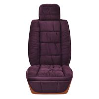 2021Winter New Short Plush Car Seat Fully Enclosed Single Seat Non-Slip Non-Binding Seat Cover Car Interior Products