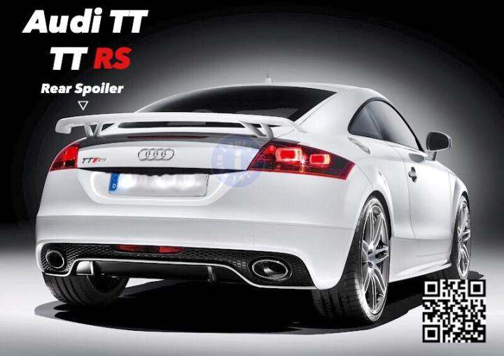 Audi TT MK2 TTRS RS rear boot trunk gt spoiler wing lip bodykit body