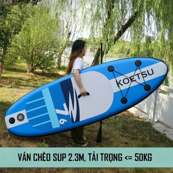 Ván chèo sup trẻ em koetsu 2.3m spw09 - ảnh sản phẩm 1