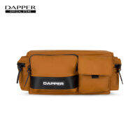 DAPPER Multi Pocket Belt Bag - Firebrick Orange