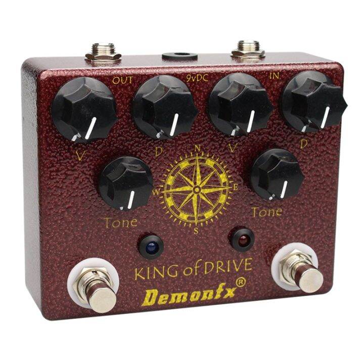 demonfx-king-of-tone-overdrive-stomp-analog-based-on-analog-man-effect-king-of-drive-guitar-effect-pedal-accessories