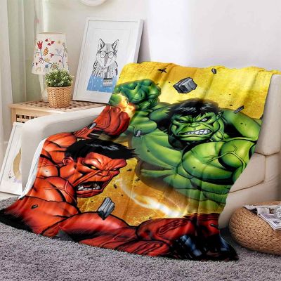 Marvel superhero Green Giant blanket sofa office nap blanket soft and comfortable air conditioning blanket can be customized  10