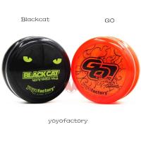 Yyyf Blackcat 2A โยโยโย่การนอนหลับสดสำหรับการฝึกเริ่มต้น YOYO 10สายเป็นของขวัญ