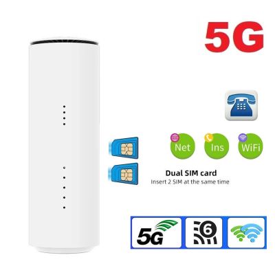 5G เราเตอร์ 2 SIM WiFi 6 High-Performance  รองรับ 5G 4G ทุกเครืองข่าย