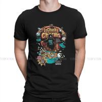 Monkey Island Game LeChucky Charms T Shirt Graphic Mens Tees Summer Cotton Clothing Harajuku Crewneck TShirt