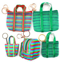 Girl Gifts Key Chain Bag Pendant Woven Bag Pendant Fishing Net Bag Pendant Zero Wallet Pendant