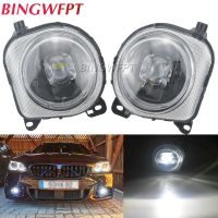 F10 F07สำหรับ BMW 5ชุด F18 F11 535I LCI 528I 2014 2015 2016 2017ไฟตัดหมอกใหม่ขับรถ LED ไฟกันชนหน้าตกแต่งรถยนต์