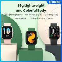 EFdikou⚡คลังสินค้าพร้อม⚡Lite สมาร์ทวอท์ช1.69 "จอแสดงผลขนาดใหญ่ Smartwatch การตรวจสอบสุขภาพ30โหมดกีฬานาฬิกากีฬานาฬิกาข้อมือสำหรับผู้ชายสำหรับผู้หญิง