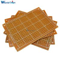 【YF】✱  10PCS/Lot PCB Board 5x7 5 x 7 cm 2.54mm Prototype Paper Printed Circuit Panel 5x7cm 50x70mm Sided