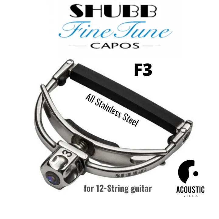 คาโป้ Shubb F3 Capo for Steel String Guitars with wider necks