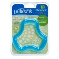 Dr.Browns : DRBTE102 ยางกัด A Shaped Teether "Flexees" (Blue)