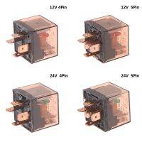 1Pc DC Waterproof Automotive Relay 12V 80A 4/5Pin SPDT Car Control Device Relays High Capacity Switching