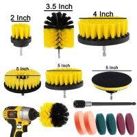 【CC】卍☈∋  Electric All-Purpose Cleaner Tires Cleaning Tools for Round Plastic Scrubber Brushes