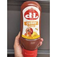 Sale Promotion ลองแล้วจะติดใจ? D&amp;L Curry ketchup ซอสมะเขือเทศผงกะหรี่ 440ml ราคาถูกใจ