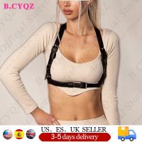 B.CYQZ Sexy Harness PU Leather Corset Lingerie Bdsm Harajuku Body Stockings Garter Belt Fetish Erotic Rave Belts Gothic Clothes