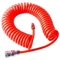 9M Polyurethane PU Air Compressor Tube Flexible Air Tool with Connector PP20 Spring Spiral Pipe for Compressor Air Tool