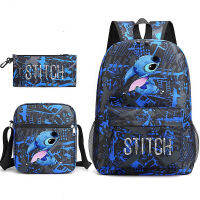 กระเป๋าหนังสือ Stitch 3 ชุดชิ้น