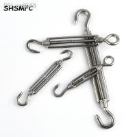 1Pcs M4 M5 M6 M8 M10 Stainless Steel 304 Adjust Chain Rigging Hooks amp; Eye Turnbuckle Wire Rope Tension Device Line Oc Oo Cc Type