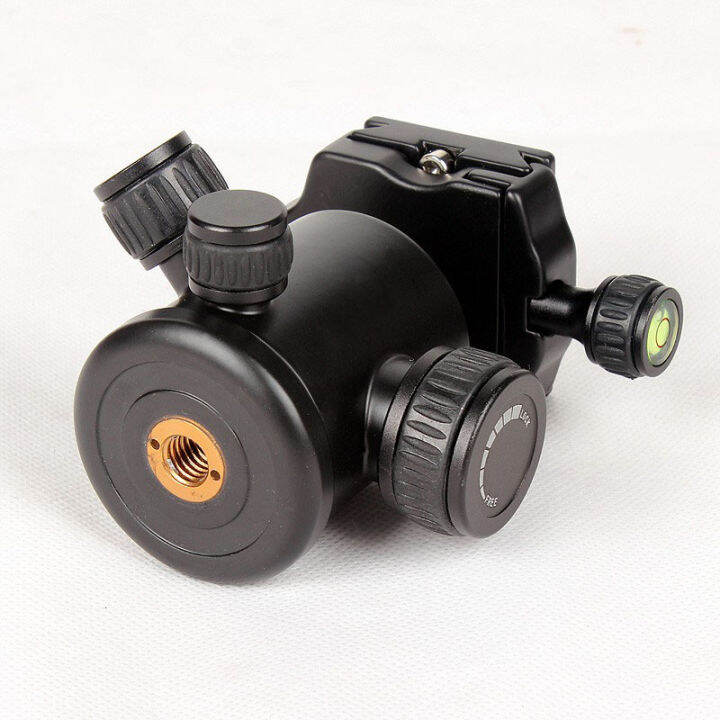 new-qzsd-02-aluminum-tripod-ball-head-ballhead-quick-release-plate-for-pro-camera-tripod-max-load-to-15kg