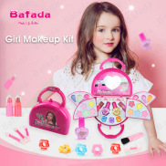 Bafada Deep Pink Handbag Girl Make up Toys, Girl Make up Toy Set