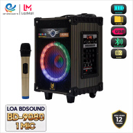 Loa Bluetooth Karaoke BDSOUND BD-9080- Đi kèm 1 MICRO- Bằng gỗ cao cắp thumbnail