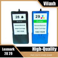 Vilaxh สำหรับ Lexmark 28 29ตลับหมึกสำหรับ Z845 Lexmark X5495 X5490 X5410 X2530 X2510เครื่องพิมพ์ X2550