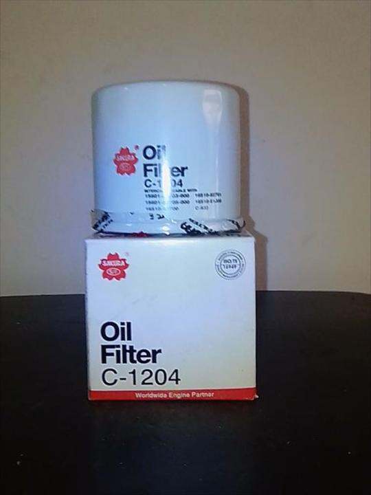 Filter oil filter for Suzuki Ertiga Sakura C1204 Lazada