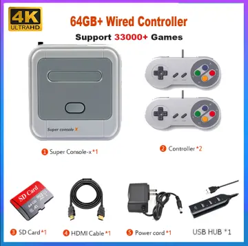  Arcade 4K HD Game Console for PS1/DC/N64 64GB Classic
