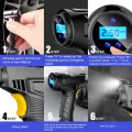 CATOO CZK-3665 120W Handheld Air Compressor Inflatable Pump Portable ...