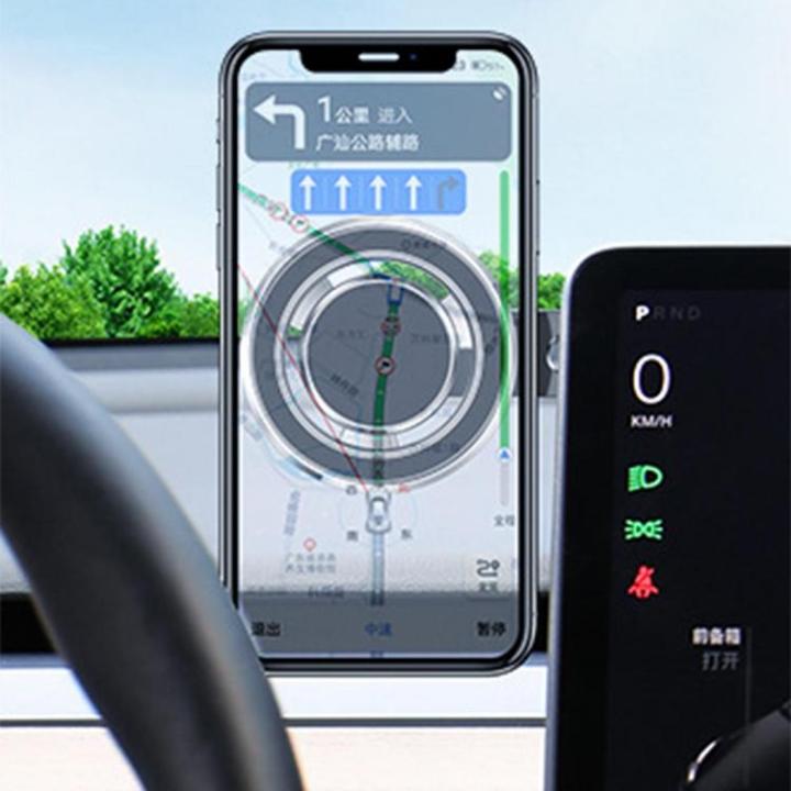 magnetic-phone-holder-for-car-magnetic-mobile-phone-stand-rotating-magnetic-bracket-any-rotation-aeronautical-alloy-do-not-disturb-signal-for-car-bicycle-and-motorcycle-enhanced