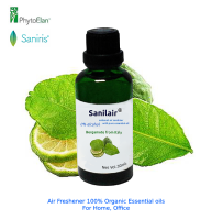 Sanilair Essential Bergamote from Italy, 100% Organic Oil 30 ml. เจลน้ำมันหอมระเหยปรับอากาศ มะกรูดจากอิตาลี ออร์แกนิค)