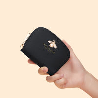 Williampolo Womens leather Card bag zipper small card holder fashion multi-function Coin Purse Mini Card Cover #218141