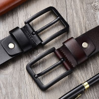 Fashion Vintage Leather mens belts pin buckle belts for men belt pants ceinture homme