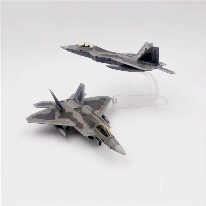 1/100 Scale F22 Military Model Diecast Metal Plane Model For Heed F-22 ...