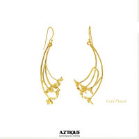 Aztique ต่างหูดอกไม้ Flower Earrings Gift For women Jewelry Earrings Gifts ต่างหู bs