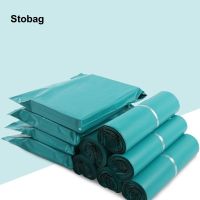 StoBag 100pcs Express Mailers Envelope Delivery Courier Bags Package Sealing Plastic Transport Self Adhesive Shipping Pouch