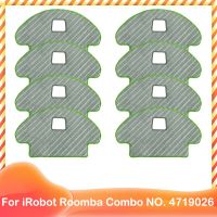 อะไหล่ผ้าผ้าถูพื้นเศษผ้าสำหรับ Irobot Combo หุ่นยนต์ดูดฝุ่นทำความสะอาดชิ้นส่วนที่เข้ากันได้อะไหล่อุปกรณ์4719026