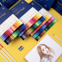 Phoenixcolor 364872ดินสอสีชุดวาดภาพสไตล์จีนดินสอสีน้ำมันกบเหลาดินสอสำหรับศิลปินอุปกรณ์ระบายสี