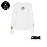 เสื้อVANS X EM ON HOLIDAY LONG SLEEVE BFF TEE WHITE (สินค้ามีประกันแท้)