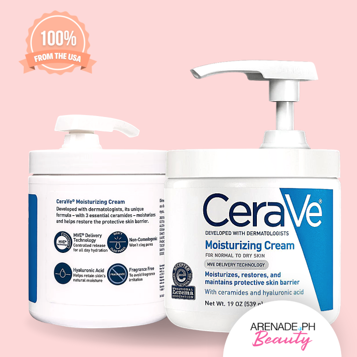 CeraVe Moisturizing Cream with Pump (19 oz) | Lazada PH