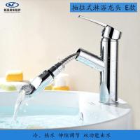 RV accessories RV modification bathroom shower with telescopic water-saving shower pull-out faucet E