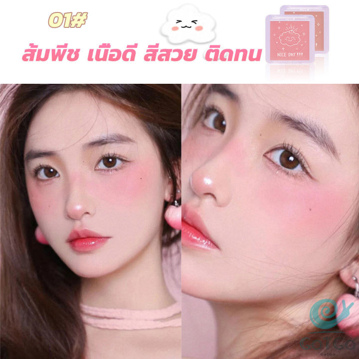 gotgo-บลัชออน-บลัชออนโทนส้ม-บรัชออนทาแก้ม-เนื้อดี-สีสวย-ติดทน-blush