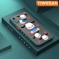 YIWESAN เคสสำหรับ Huawei Y6s Y6 2019ลายการ์ตูนน่ารักขอบสี่เหลี่ยมซิลิโคนนิ่มกันกระแทกเคสโทรศัพท์แบบแข็งเต็มเคสป้องกันกล้องฝาปิดเลนส์