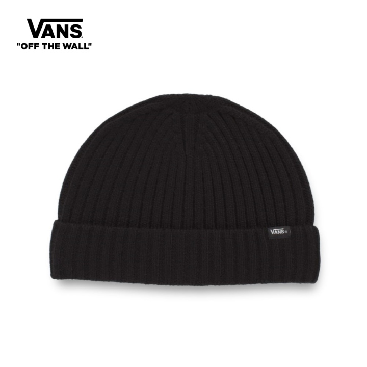 Vans Shallow Cuff Beanie Men Black VN0A5KIOBLK1 Lazada Singapore