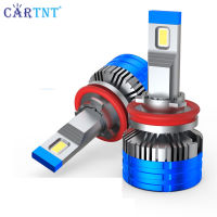 CarTnT 1คู่ H4 H11 H7 LED ไฟหน้ารถหลอดไฟ H1 H3 H11 9005 HB3 9006 HB4 H8 H9 9012 9004 9007หมอก Lamg LED หมอก6000K 24000LM Strong Canbus 55W 12V ข้อผิดพลาดฟรี